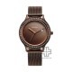 Titan Purple 2634QM01 Brown Dial Analog with Date Metal Strap Quartz Women's Watch