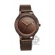 Titan Purple 2634QM01 Brown Dial Analog with Date Metal Strap Quartz Women's Watch