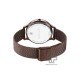 Titan Purple 2634QM01 Brown Dial Analog with Date Metal Strap Quartz Women's Watch