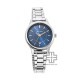 Titan Quartz 2638SM01 Blue Dial Stainless Steel Strap Women's Watch