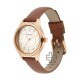 Titan Quartz 2638WL01 Silver Dial Leather Strap Women's Watch