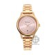Titan Quartz 2638WM01 Rose Gold Dial Stainless Steel Strap Women's Watch
