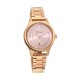 Titan Quartz 2638WM01 Rose Gold Dial Stainless Steel Strap Women's Watch
