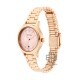 Titan Quartz 2638WM01 Rose Gold Dial Stainless Steel Strap Women's Watch