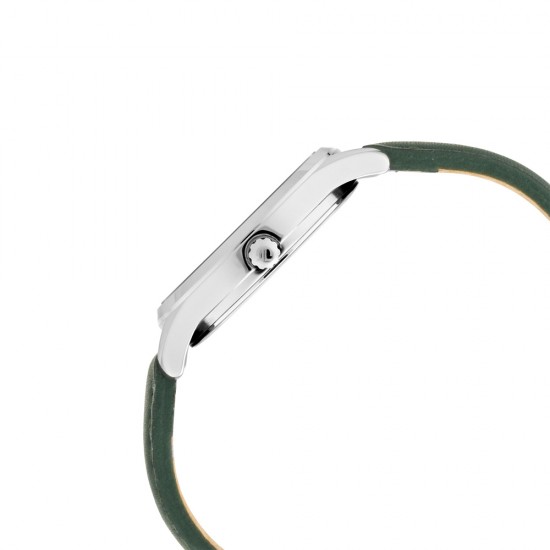 Titan Workwear 2639SL04 White Dial Leather Strap Quartz Women's Watch