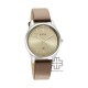 Titan Trendsetters 2639SL10 Beige Dial Leather Strap Quartz Women's Watch