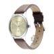 Titan Trendsetters 2639SL10 Beige Dial Leather Strap Quartz Women's Watch