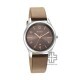 Titan Trendsetters 2639SL12 Brown Dial Leather Strap Quartz Women's Watch