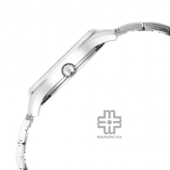 Titan Urban 2639SM09 Silver White Dial Stainless Steel Strap Quartz Women's Watch