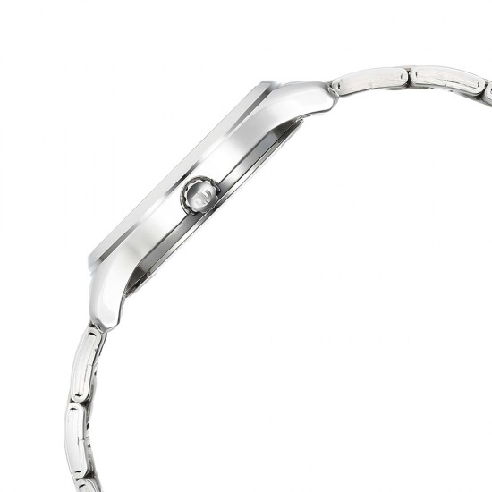 Titan Marhaba 2639SM11 Silver White Dial Stainless Steel Strap Quartz Women's Watch