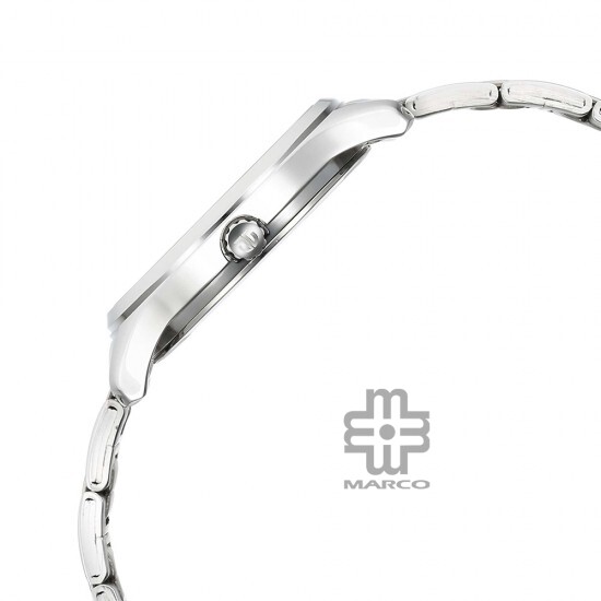 Titan Marhaba 2639SM11 Silver White Dial Stainless Steel Strap Quartz Women's Watch