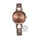 Titan Raga Viva 2642QM01 Rose Gold Dial Brown Metal Strap Quartz Women's Watch