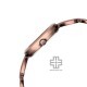 Titan Raga Viva 2642QM01 Rose Gold Dial Brown Metal Strap Quartz Women's Watch