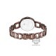 Titan Raga Viva 2642QM01 Rose Gold Dial Brown Metal Strap Quartz Women's Watch