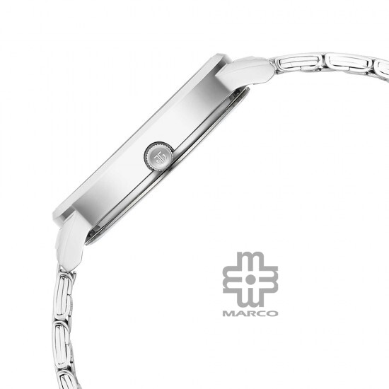 Titan Urban 2648SM07 Silver White Dial Stainless Steel Strap Quartz Women's Watch