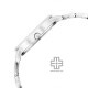 Titan Workwear 2648SM09 White Dial Stainless Steel Strap Quartz Women's Watch