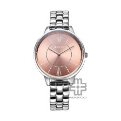 Titan Neo 2648SM14 Rose Gold Dial Stainless Steel Strap Women Watch