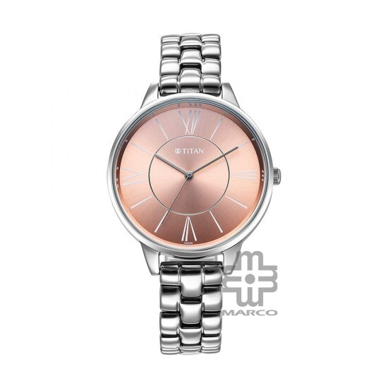 Titan Neo 2648SM14 Rose Gold Dial Stainless Steel Strap Women Watch Titan Neo 2648SM14 Rose Gold Dial Stainless Steel Strap Women Watch