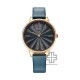 Titan Neo 2648WL08 Blue Dial Leather Strap Quartz Women's Watch