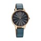 Titan Neo 2648WL08 Blue Dial Leather Strap Quartz Women's Watch