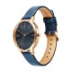 Titan Neo 2648WL08 Blue Dial Leather Strap Quartz Women's Watch