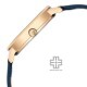 Titan Neo 2648WL08 Blue Dial Leather Strap Quartz Women's Watch