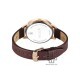Titan Neo 2648WL09 Maroon Dial Leather Strap Quartz Women's Watch
