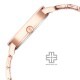 Titan Workwear 2648WM01 Rose Gold Dial Stainless Steel Strap Quartz Women's Watch