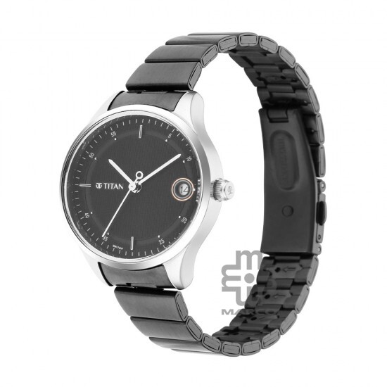 Titan Workwear 2649KM01 Silver Dial Stainless Steel Strap Quartz Women's Watch