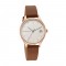 Titan Workwear 2649WL01 Silver Dial Leather Strap Quartz Women's Watch