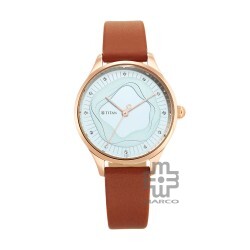 Titan Wander 2649WL02 Blue Dial Leather Strap Quartz Women's Watch