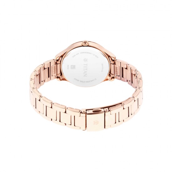 Titan Wander 2649WM02 White Dial Stainless Steel Strap Quartz Women's Watch Titan Wander 2649WM02 White Dial Stainless Steel Strap Quartz Women's Watch