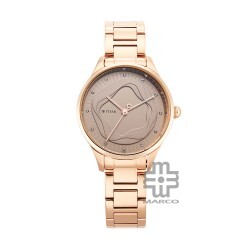 Titan Wander 2649WM03 Brown Dial Stainless Steel Strap Quartz Women's Watch
