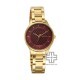 Titan Tet 2649YM01 Red Dial Metal Strap Women's Watch