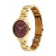 Titan Tet 2649YM01 Red Dial Metal Strap Women's Watch