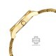 Titan Tet 2649YM01 Red Dial Metal Strap Women's Watch