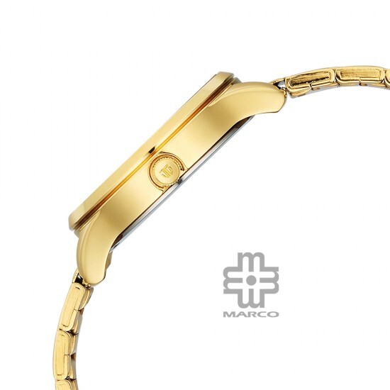 Titan Quartz 2649YM05 White Dial Stainless Steel Strap Women Watch