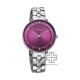 Titan Workwear 2651SM09 Maroon Dial Stainless Steel Strap Quartz Women's Watch