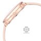 Titan Workwear 2651WL03 Rose Gold Dial Leather Strap Quartz Women's Watch
