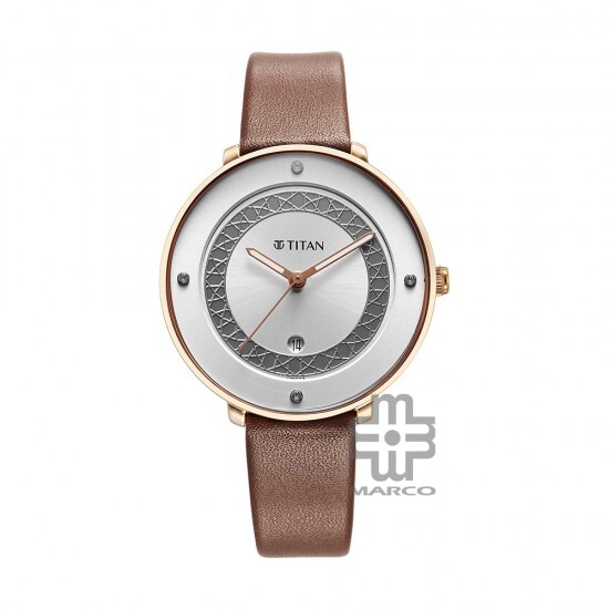 Titan Marhaba 2651WL11 White Dial Leather Strap Quartz Women's Watch Titan Marhaba 2651WL11 White Dial Leather Strap Quartz Women's Watch