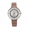 Titan Marhaba 2651WL11 White Dial Leather Strap Quartz Women's Watch