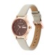 Titan Lagan 2656WL01 Brown Dial Leather Strap Quartz Women's Watch