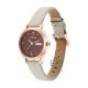 Titan Lagan 2656WL01 Brown Dial Leather Strap Quartz Women's Watch