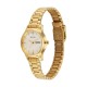 Titan Lagan 2656YM02 Gold Dial Stainless Steel Strap Quartz Women's Watch