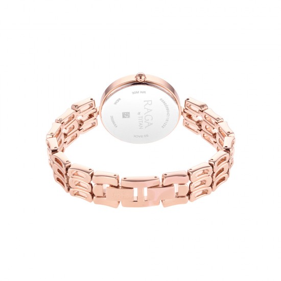 Titan Raga Chic 2659WM01 Mother of Pearl Dial Metal Strap Quartz Women's Watch Titan Raga Chic 2659WM01 Mother of Pearl Dial Metal Strap Quartz Women's Watch