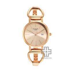 Titan Raga Viva 2669WM01 Rose Gold Dial Metal Strap Quartz Women's Watch