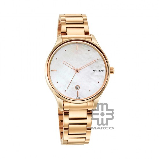 Titan Pastel Dreams 2670WM08 White Mother of Pearl Dial Metal Strap Quartz Women's Watch