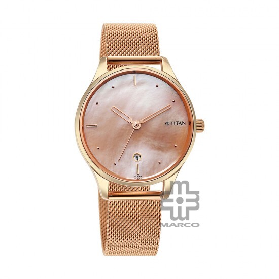 Titan Pastel Dreams 2670WM09 Pink Mother of Pearl Dial Metal Strap Quartz Women's Watch
