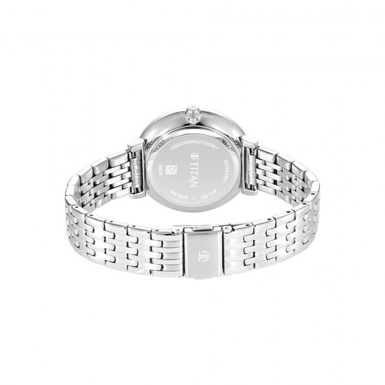Titan Workwear 2673SM01 Blue Dial Stainless Steel Strap Quartz Women's Watch Titan Workwear 2673SM01 Blue Dial Stainless Steel Strap Quartz Women's Watch