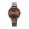 Titan Marhaba 2673WL02 Brown Dial Leather Strap Quartz Women's Watch